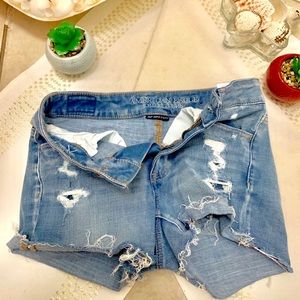 American eagle blue jean shorts Size. 4